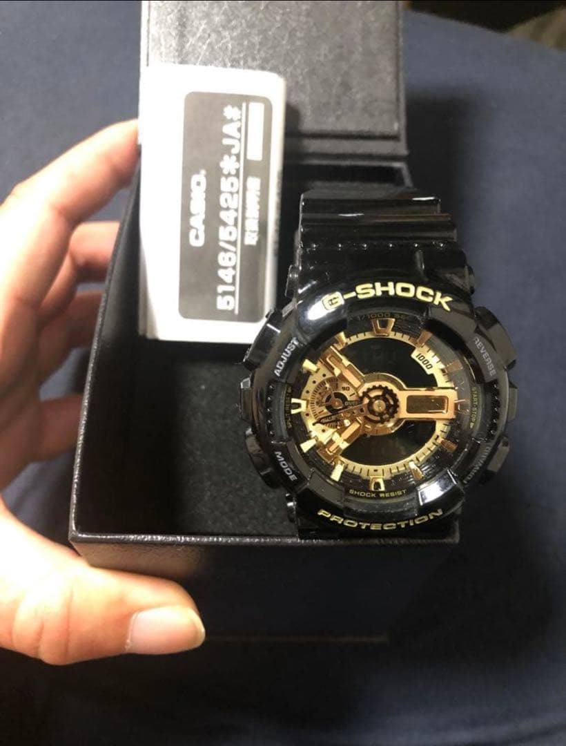 CASIO GA-110GB-1AJF Quartz Men's Watch — Japanese
