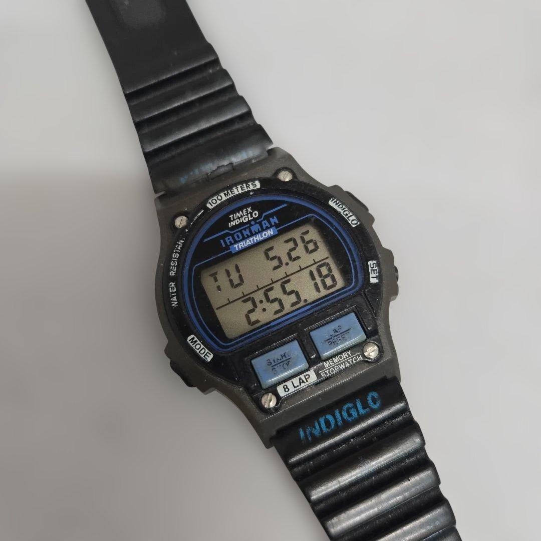 TIMEX Ironman Blue Digital Men's Watch — Japanese