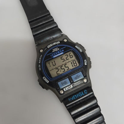 TIMEX Ironman Blue Digital Men's Watch — Japanese