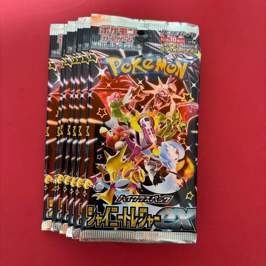 Pokemon Shiny Treasure ex 7 Pack Bara Pack — SV High-Class Pack Shiny Treasure EX — Japanese