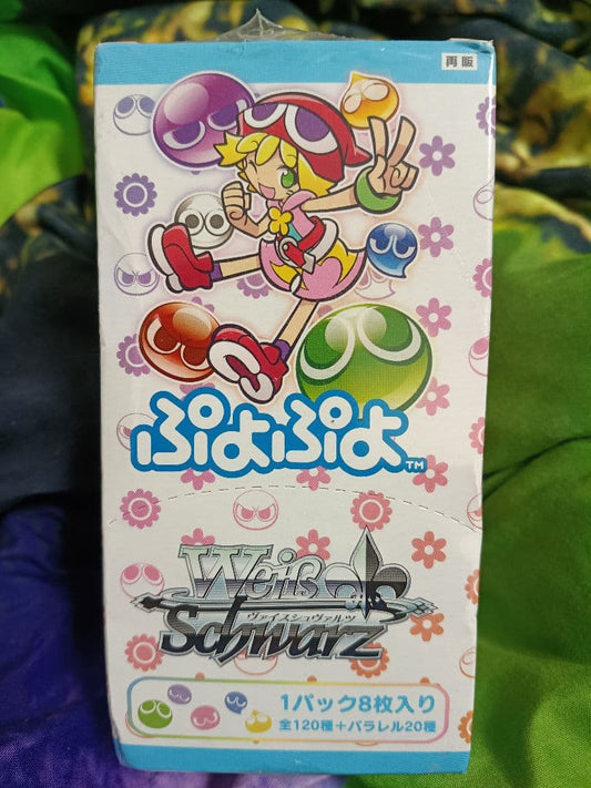 Weiss Schwarz Weiβ Schwarz Boost Pack Puyo Puyo Box Box — Japanese