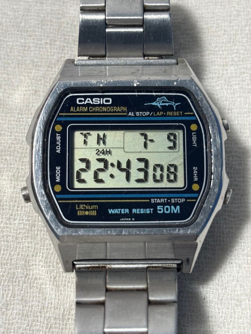 CASIO W-36 Digital Men's Watch — Japanese