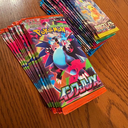 Pokemon Pokémon Card Inferno Super Heat Wind Arena Paradise New Unopened Loose Pack 25 P Pack — Japanese