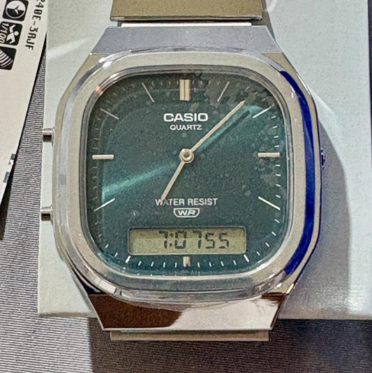 CASIO AQ-240E-3AJF Quartz Men's Watch — Japanese
