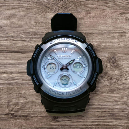 CASIO AWG-M100S Solar Men's Watch — Japanese