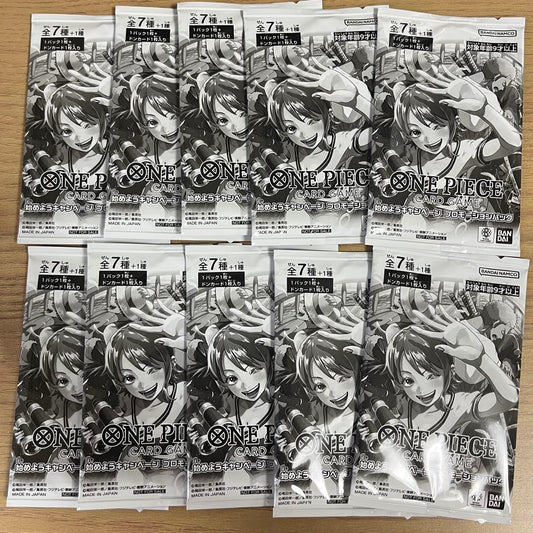 One Piece One Piece Card Game Let's Start Campaign Promo Pack 10 Packs Pack P — Japanese