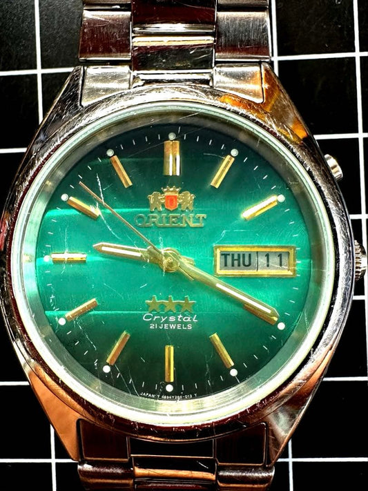 ORIENT 639128P Automatic Men's Watch — Japanese