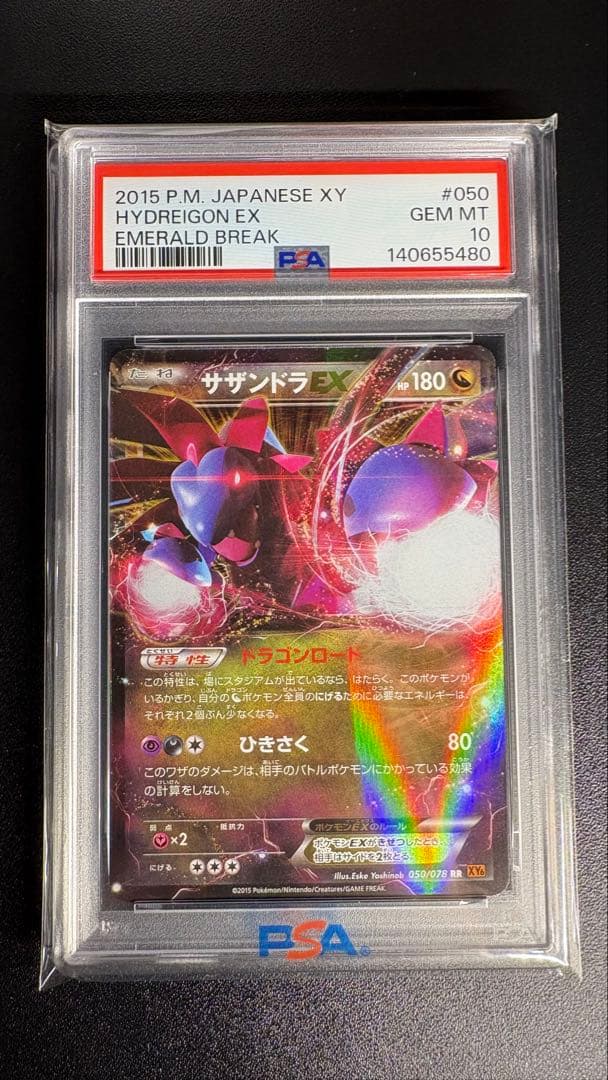 PSA 10 Pokemon Hydreigon ex — Japanese