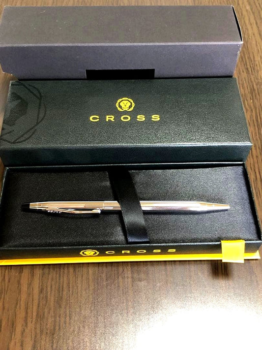 Genuine unused Cross Ballpoint Pen Case with minor scratches on the protective outer box