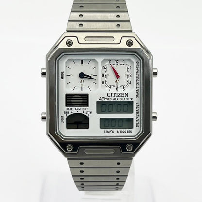 Citizen JG2120-65A Digital Men's Watch — Japanese