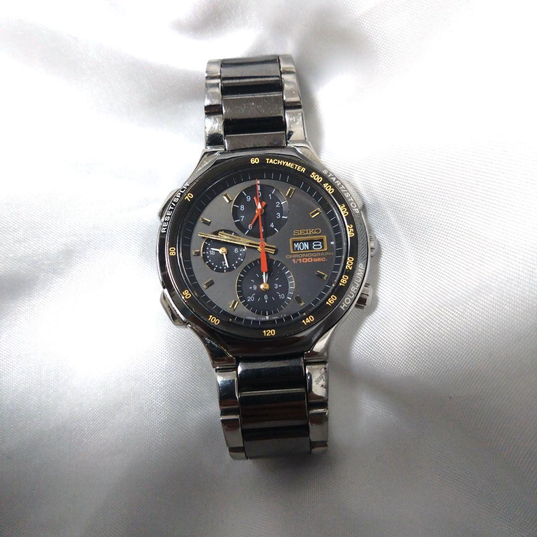 SEIKO Speedmaster Chronograph Quartz Men's Watch — Japanese