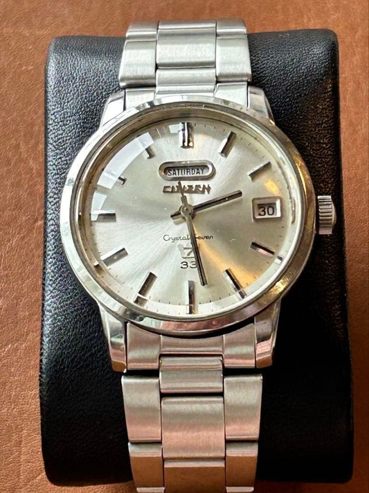 Citizen Crystal Seven Automatic Men's Watch — Japanese