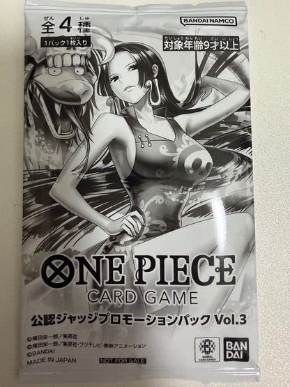 One Piece One Piece Official Judge Promotion Pack Vol.3 Pack — Japanese
