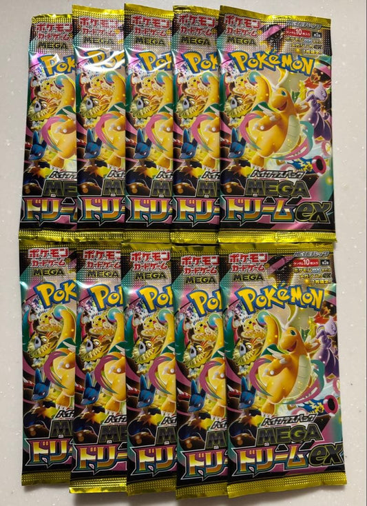 Pokemon Pokémon Card Mega Dreamex 10 Pack Set Pack — Japanese