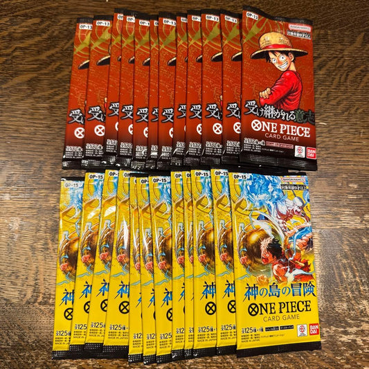 One Piece Will of the Heritage Pack — OP-13 — Japanese