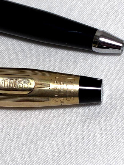 CROSS 10k gold plated Classic Century ballpoint pen with minor scratches on the cap in used condition