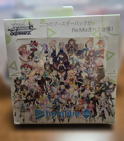 Weiss Schwarz hololive production Hololive Re:Mix Weiss Schwarz Box — Japanese