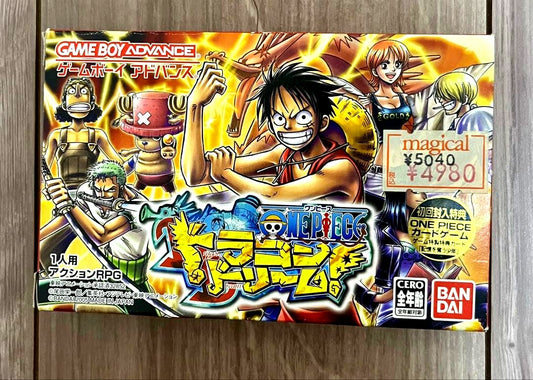 ONEPIECE Dragon Dream Bandai action figures featuring Luffy, Zoro, Nami, Usopp, Sanji, Chopper, Robin, and Shanks