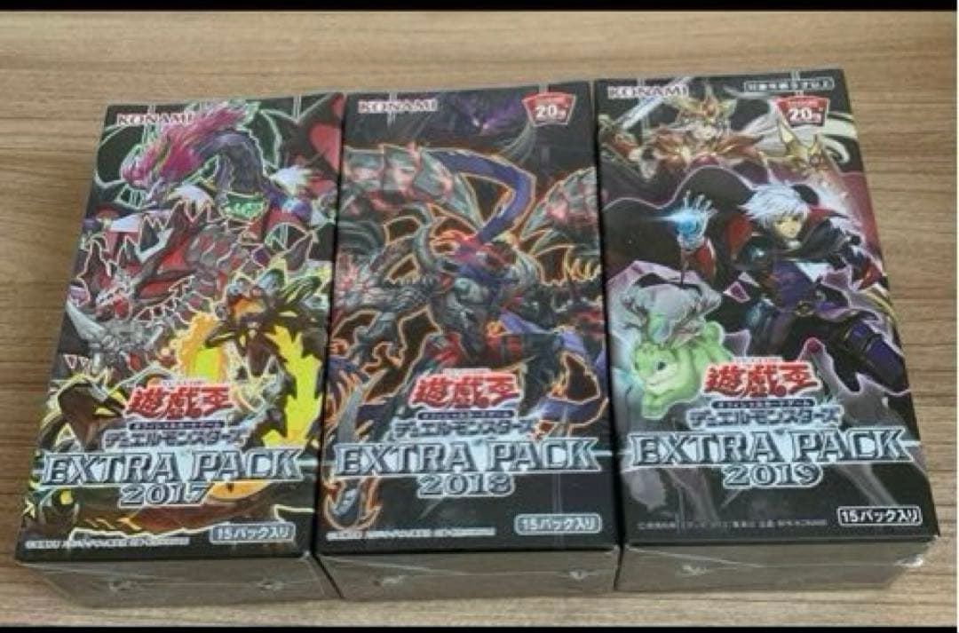 Yu-Gi-Oh Yu-Gi-Oh! Unopened 3BOX Box — Japanese