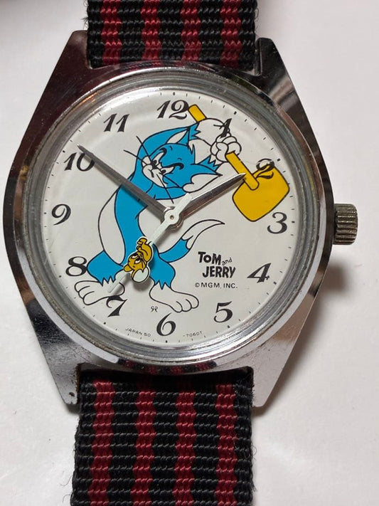 SEIKO Tom and Jerry YM Series Manual Men's Watch — Japanese