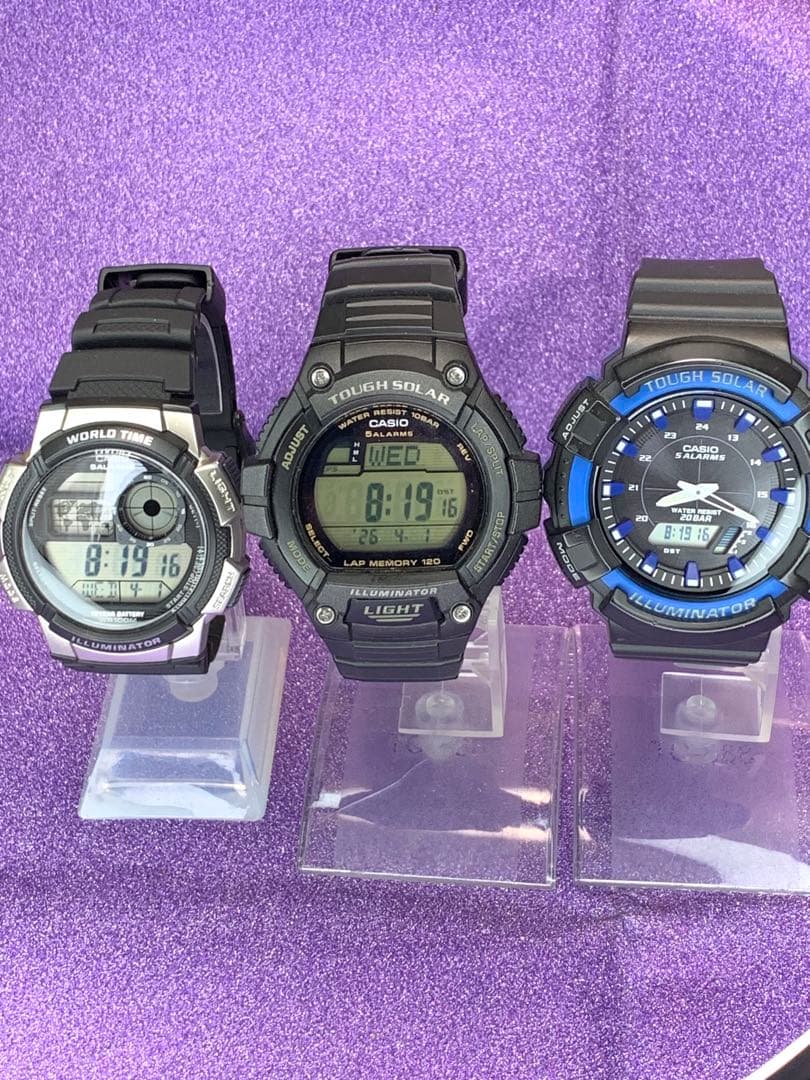 CASIO Durographine AE-1200WH-1A Solar Men's Watch — Japanese