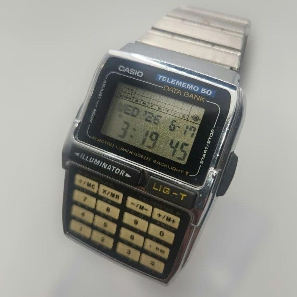 CASIO DBC-630 Digital Men's Watch — Japanese