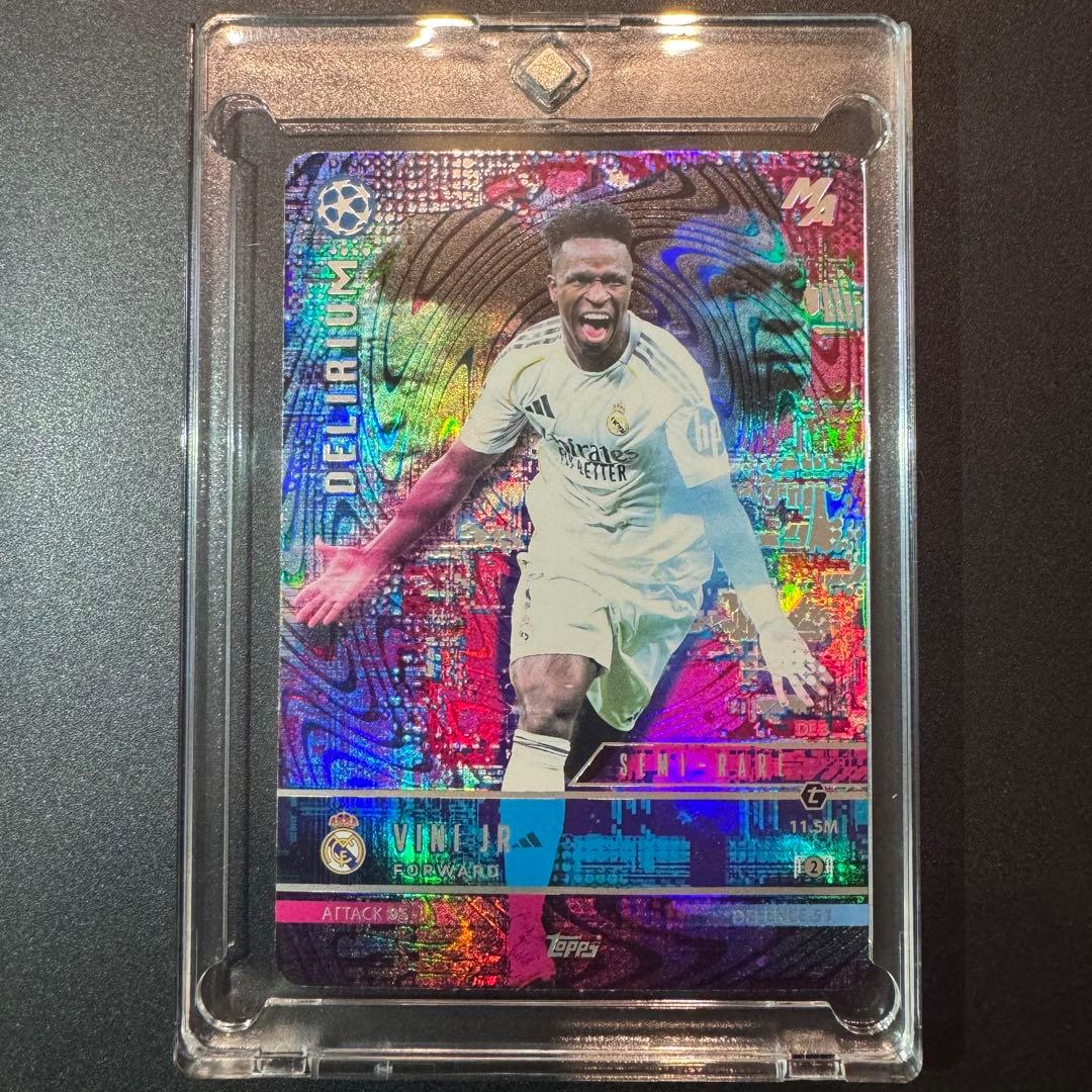 Topps Vinicius Junior Real Madrid Brazil National Team — Japanese