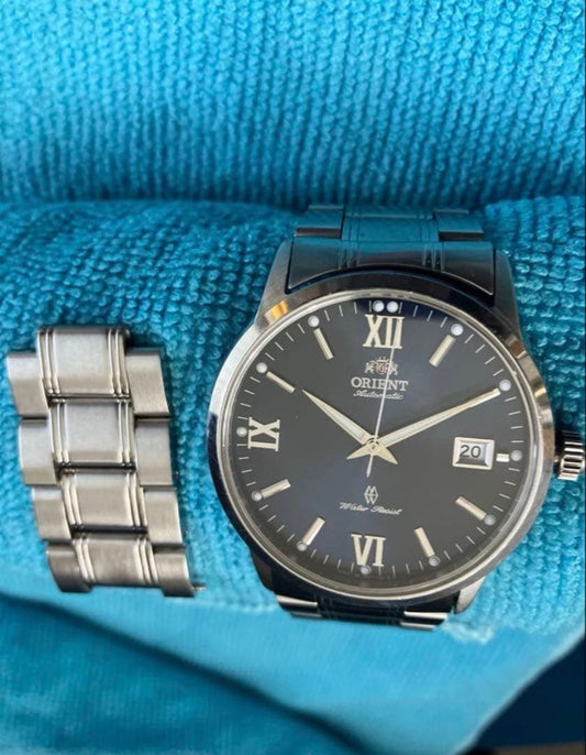 ORIENT ブルーフェイス Automatic Men's Watch — Japanese