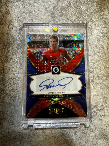 Fernando Torres Signed Card — Japanese