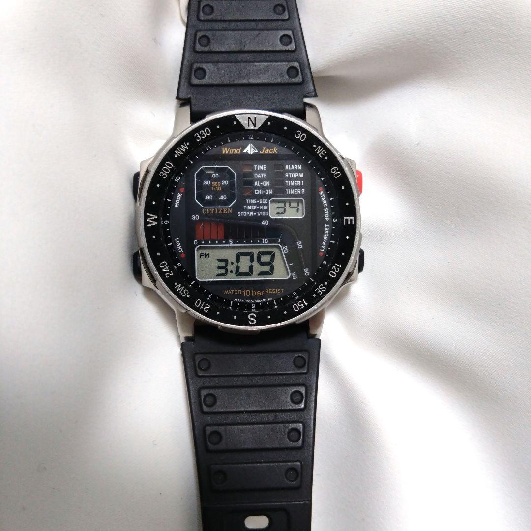 Citizen Huan Series Digital Men's Watch — Japanese