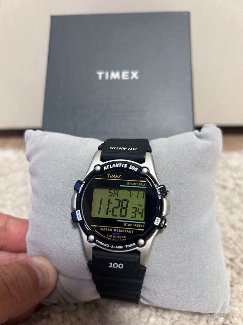 TIMEX ATLANTIS 100 Digital Men's Watch — Japanese