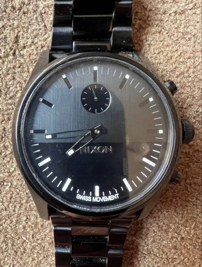 NIXON THE DUO Quartz Men's Watch — Japanese