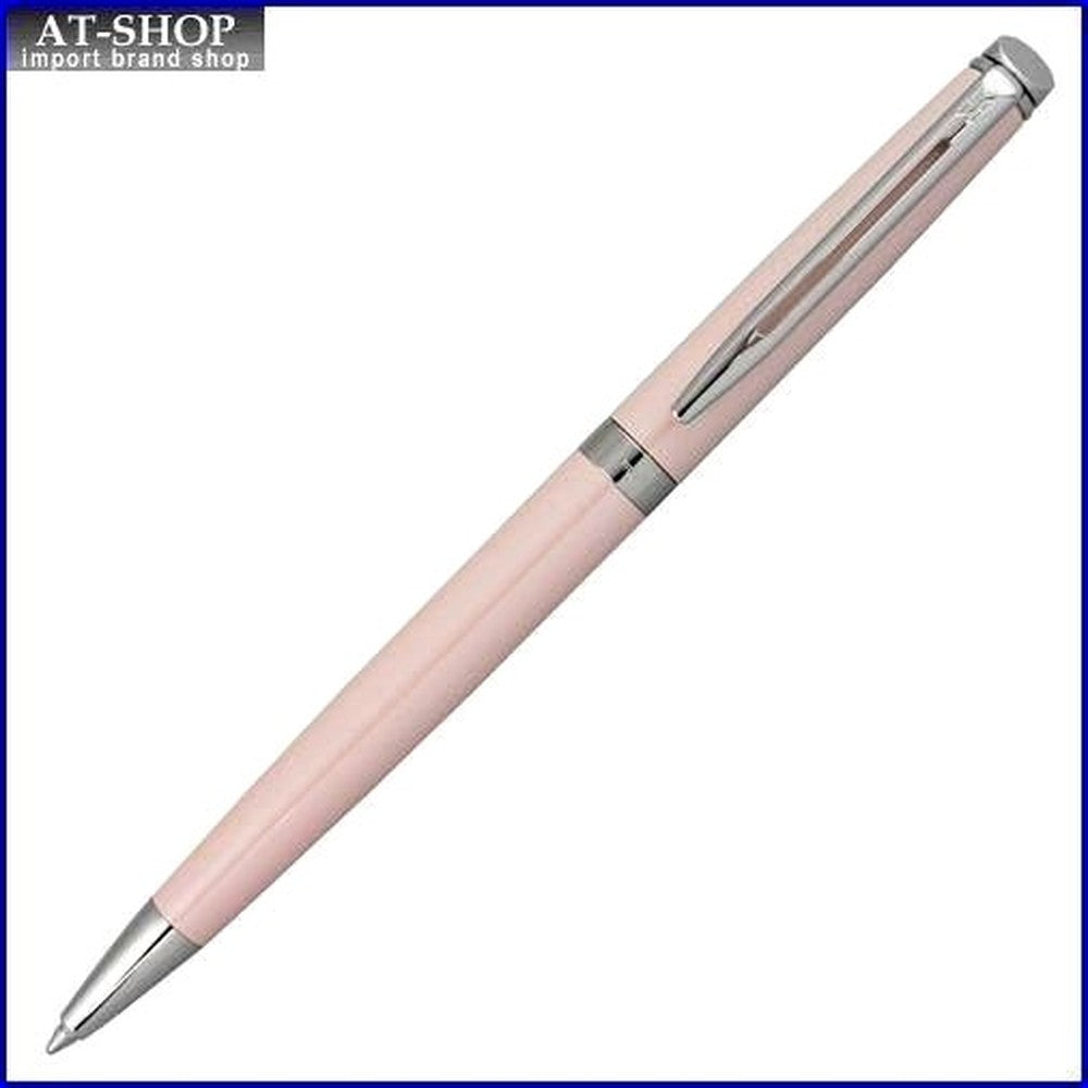 WATERMAN Metropolitan Essential Rosewood CT Ballpoint Pen 1891285 with polished rosewood finish and chrome trim