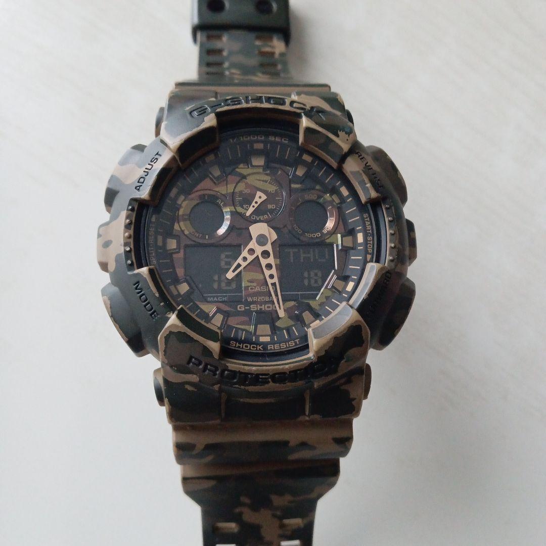 CASIO GA-100CM Digital Men's Watch — Japanese