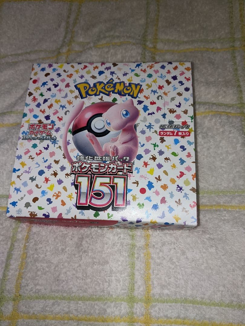 Pokemon Pokémon Card Game Expansion Pack Pokémon Card 151 Box — Japanese