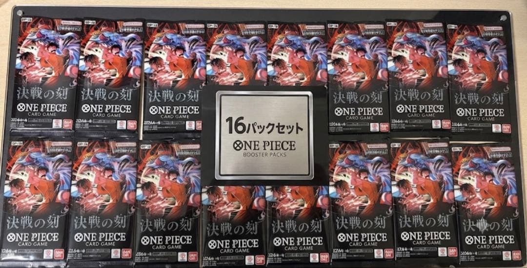 One Piece One Piece Card Game : Moment of Decision 16 Pack Set Pack TSUTAYA — Japanese