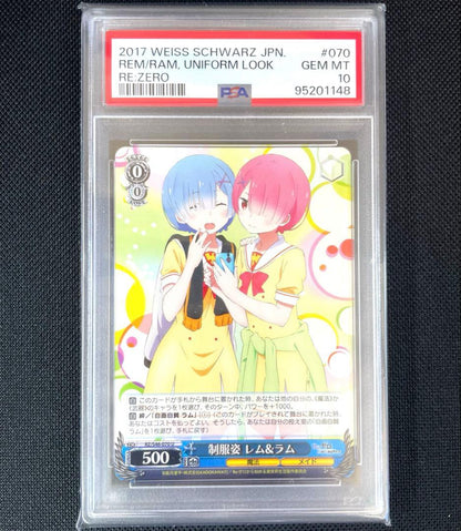 PSA 10 Rem & Ram in Uniform — Japanese