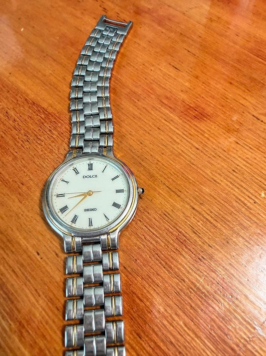 SEIKO DOLCE 5E31-6030 Quartz Men's Watch — Japanese