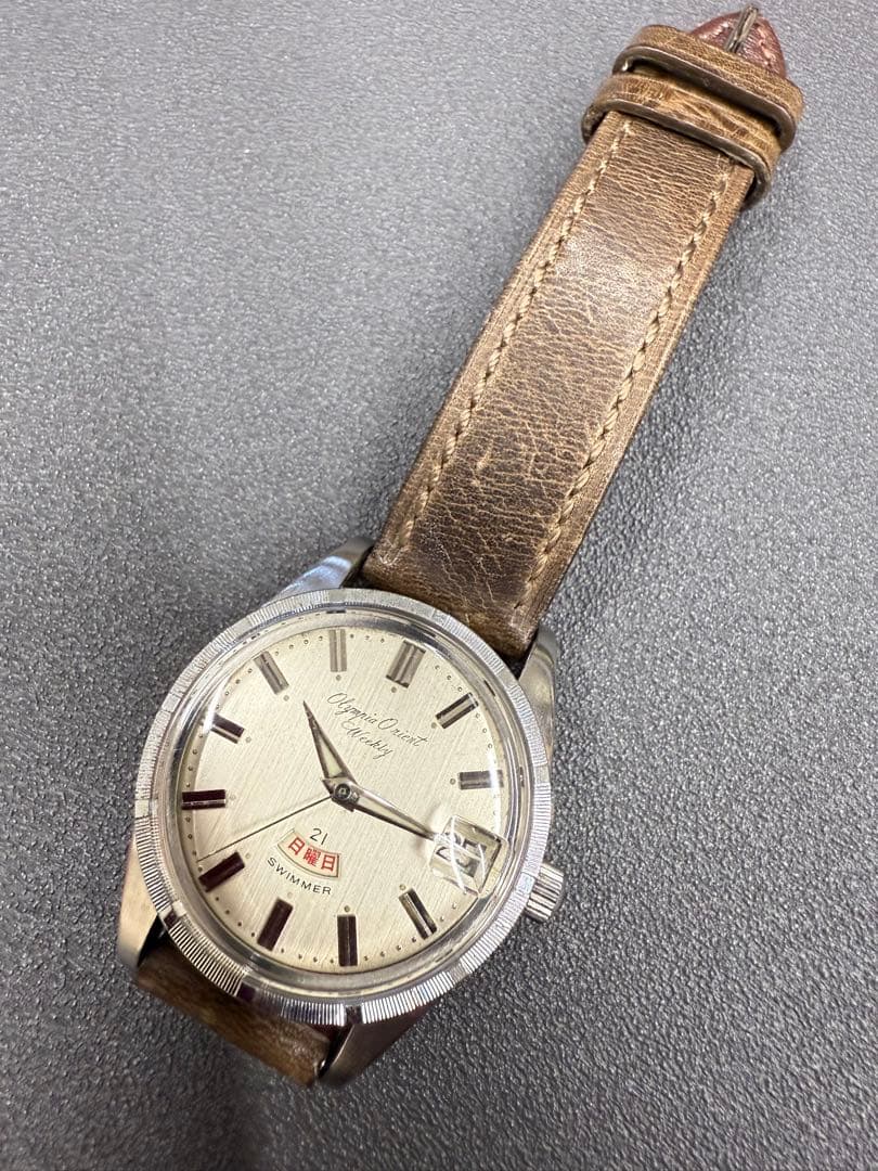 ORIENT オリンピアオリエント ウィークリースイマー Manual Men's Watch — Japanese