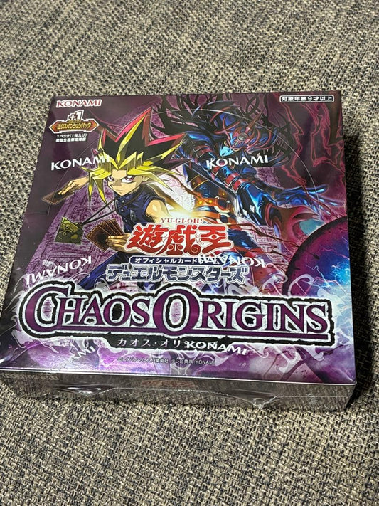 Yu-Gi-Oh Yu-Gi-Oh! OCG Chaos Origins Box — Japanese