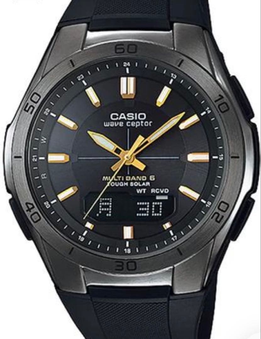 CASIO WVA-M640B Solar Men's Watch — Japanese