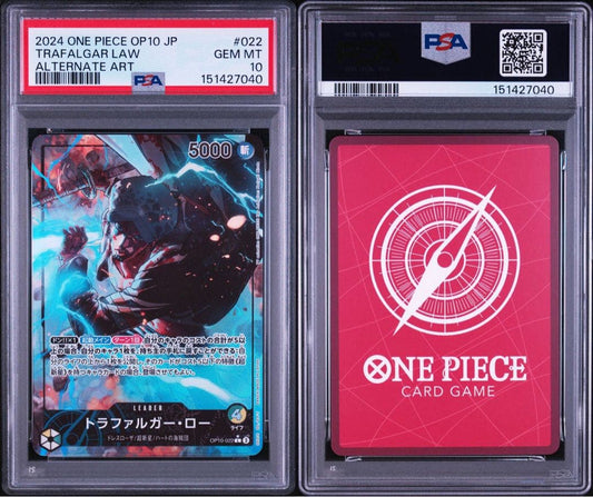 PSA 10 One Piece Trafalgar Law L — Japanese