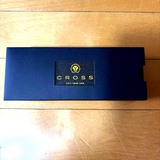 Cross Tamiya collaboration metal ballpoint pen with black finish and Tamiya logo