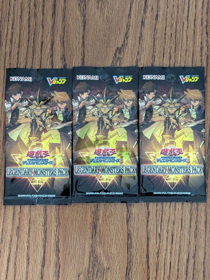 Yu-Gi-Oh Legendary Monsters Pack 3 Pack KONAMI — Japanese