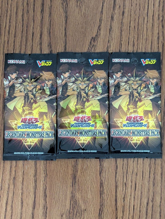 Yu-Gi-Oh Legendary Monsters Pack 3 Pack KONAMI — Japanese