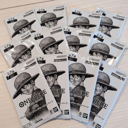 One Piece One Piece Card Game 3rd Anniversary Treasure Campaign 12 unopened packs Pack — Japanese