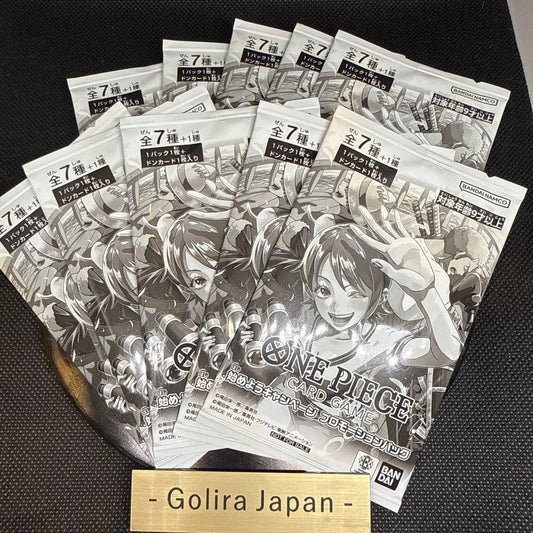 One Piece One Piece Card Start Playing Campaign Promotion Pack Unopened 10 Packs③ Pack P — Japanese