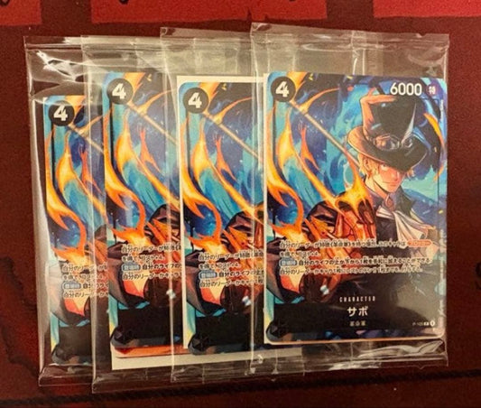 One Piece McDonald’s One Piece Card Promotion Card Promo 4 Pack Unopened Pack — Japanese