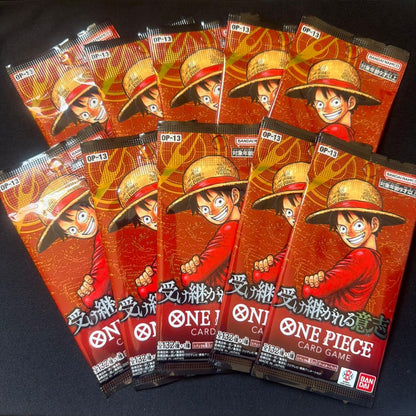 One Piece One Piece Card Game The Will of the New Era OP-13 Unopened 10 Packs Pack — OP-13 — Japanese