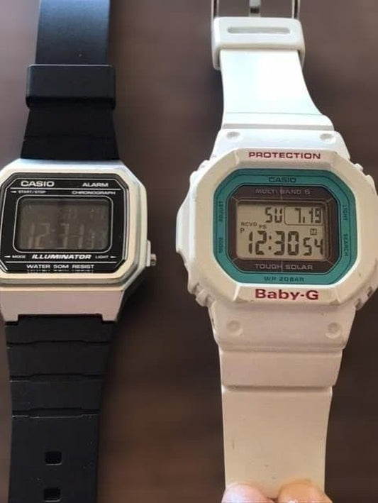 CASIO W-217H BGD5000 Set Digital Men's Watch — Japanese
